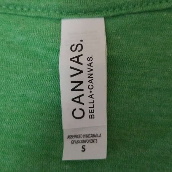 O'Grada Men's Green V-Neck Tee - Picture 4 of 4